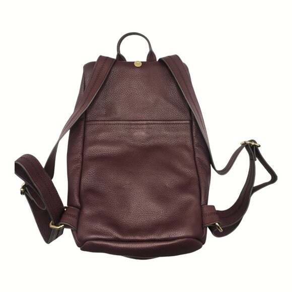 Aimee Kestenberg Plum Leather Tamitha Backpack - Picture 2 of 6